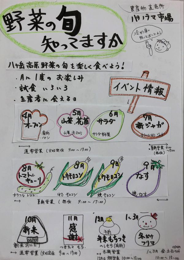 読みたくなる手書きチラシが満載 小淵沢でチラシ講座開催しました すごはん たのしごと